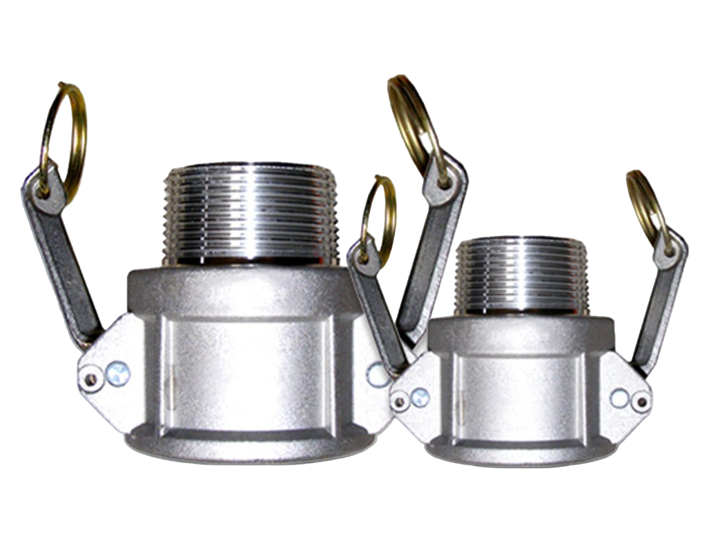 SAFBY Aluminum Camlock Spool Adapter 2 Inch - Type AA Male Cam And Groove Quick Disconnect